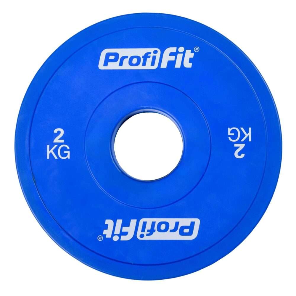 Диск обрезиненный цветной D51 мм PROFI-FIT 2 кг